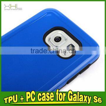 Quality top sell tpu pc covers for samsung s6