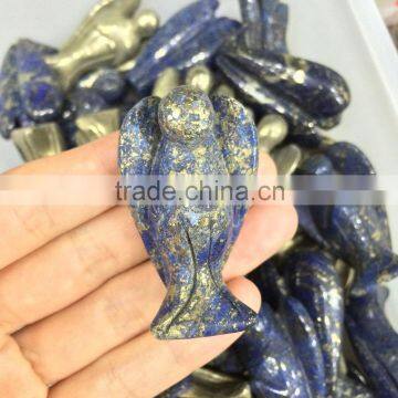 Mineral Stone Crystal Angel Statues For Sale