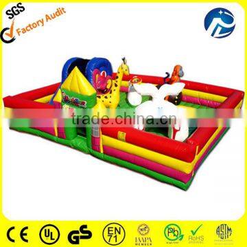 high safe amusement park inflatable amusement park rental