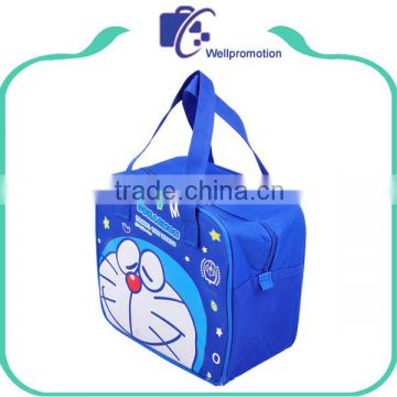 Thermal aluminum foil kids tote cooler lunch bag