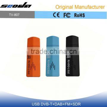 High-speed USB 2.0 DVB-T/DAB/FM/SDR TV Receiver