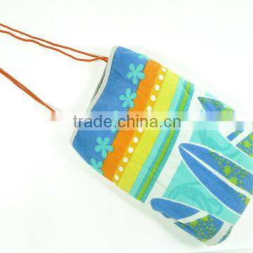 Surf, Sun Custom Printed All In One Foldable Towel Beach Bag