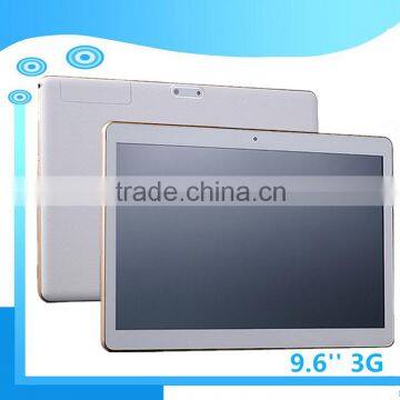 9.6 inch Android 4.4 3G Phone call Tablet Quad core MTK6582 1G+16G GPS bluetooth