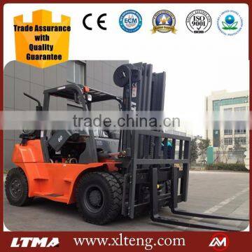 5 ton 6 ton 7 ton lpg forklift truck price with duel fuel from china