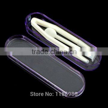 Contact Len Box Tweezer Tip Case Inserter Antibacterial Sucker Remover Soft photo-5