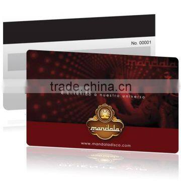 High Quality best price magnetic card with full colour printing