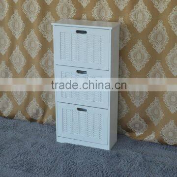 Top Quality Wholesale Multifunction Mdf White Shoe Cabinet photo-2