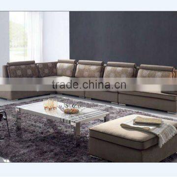 Living room furniture set fabric sofa modern design 8032