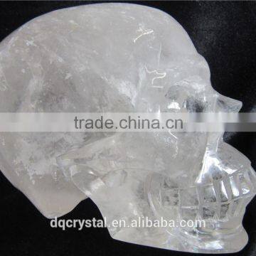 Decoration Usage Natural Quartz Crystal Skull Shape photo-3