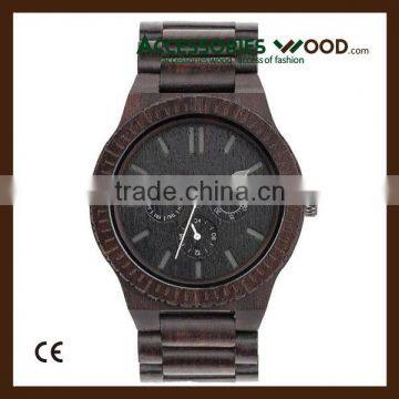 Promotional Natural wood custom bracelet wooden watch from China