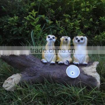 Resin Led Hand Lamp Mongoose Solar Lights photo-3