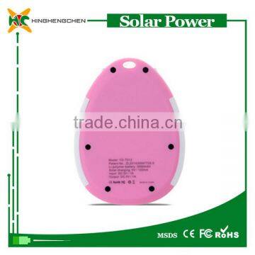 Shockproof Waterproof 3000mah Solar Power Bank Universal USB Solar Charger New Portable Powerbank External Backup Battery photo-2