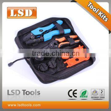 Crimping tool,wire stripper, crimping die formed AN-K2546B-2 Optical fiber tool set new style multi tool kit