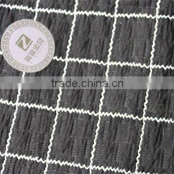 Jacquard Fabric Grid Style Cotton Crepe photo-2