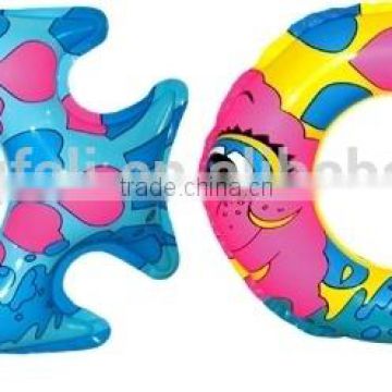 Children PVC fish shaped swimming ring and lovely