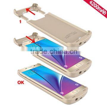 Newest Fashion Battery Case Power Bank Charge Case for Samsung Note5 N9200