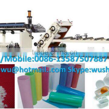 SPJM 110/33-680 Single Layer PP PS Sheet Extrusion Line