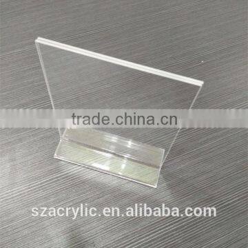 acrylic clear sign holder any size tent card