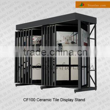CF100 Tile Sample Board Display Rack / Page turning type rack