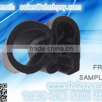 Extrusion epdm decorative rubber seal strip for door construction material