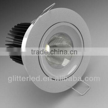 hot sale super bright high CRI COB led downlight for partial light