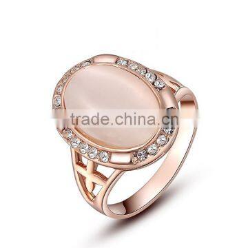 Best Price Fashion Women Enagement Crystal Stone O-Ring