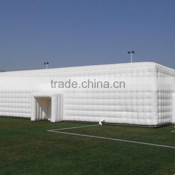 Large inflatable cube tent-inflatable soccer tent