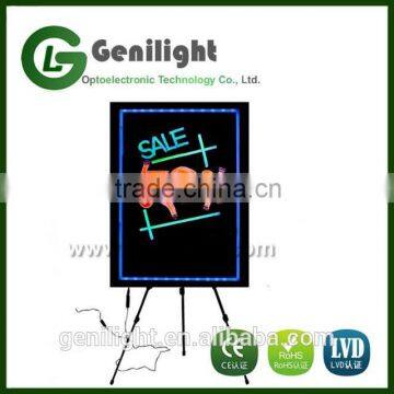Neon Led Sign Writing Board Full Color Promotional Fluorescent Led Writing Board photo-4