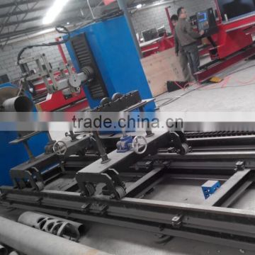 tee and circular hole saddle cutting steel/metal pipe cnc plasma cutter