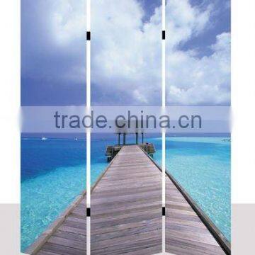 Maldives view printing on canvas screen