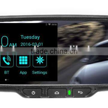 5.0 inch Android system GPS Navigation car interior rear view Mirrorr with 1080P HD dual Records adaptable to any cars