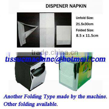 2lines Output Automatic High Speed Printing Low Fold Dispenser Napkin Machine photo-2