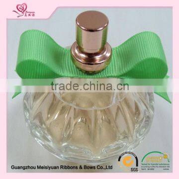 Perfume Decoration Grosgrain Ribbon Bow with a Hole