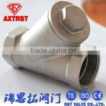 Industrial Threaded Stainless Steel Y Non Return Valve photo-2