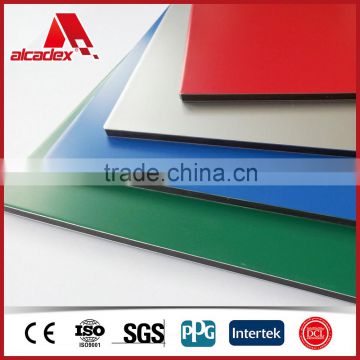 solid colour coated aluminium composite panel acm design