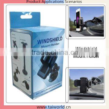 360 degree swivel ball joint windshield holder mount bracket for gps mobile