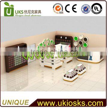 Fashionable nail polish display cabinet for sale