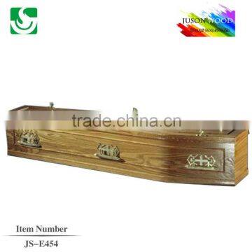 JS-E454 funeral luxury china coffin supplier