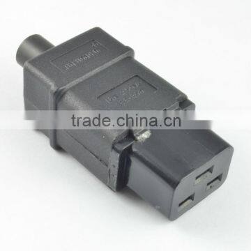 Hot selling  wholesale IEC 320 C19 Female AC power electric plug connector SS-810