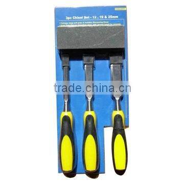 The Hot Sales Blister Card SHAM304 3PCS Wood Chisel Set