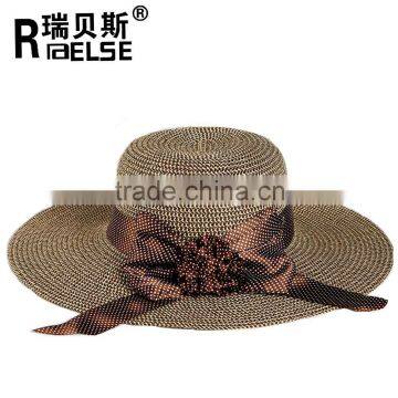 2015 new style fashion beach paper straw hat wholesale straw hats