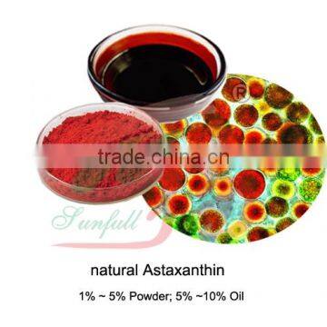 natural red color additive astaxanthin