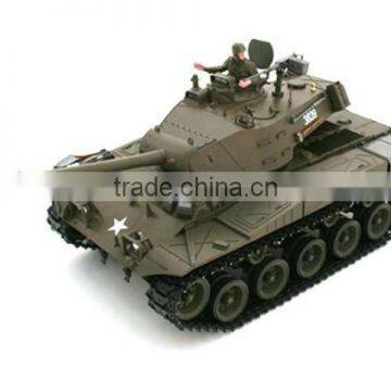 HOT!!!Airsoft US M41A3 Walker Bulldog RC Battle Tank