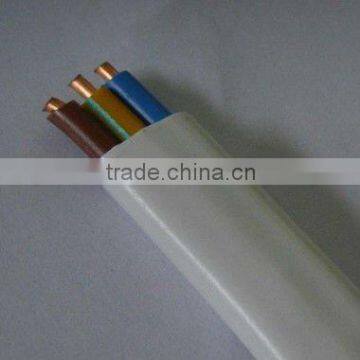 pvc three core flat cable 300/500V