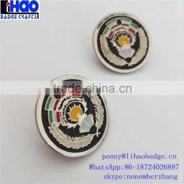 Reusable promotional nice different size wholesale custom made metal badge