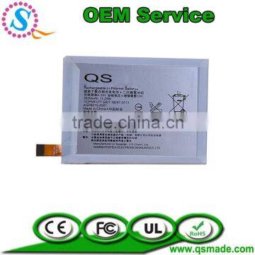 china mobile phone lithium iron battery gb t18287 for SONY Z4 2930MAH