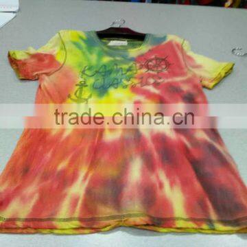 OEM Tie-dye T-shirts Custom T-shirts Ethnic T-shirt