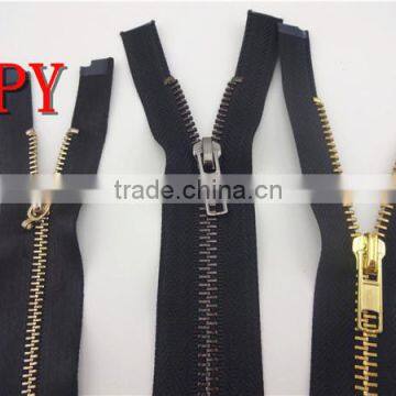 leather zipper