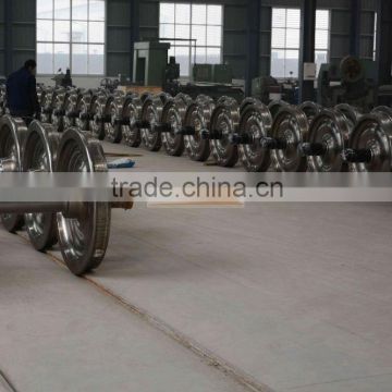 High quality Wagon wheelset AAR standard ,EN standard