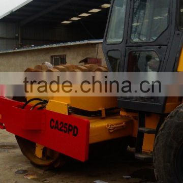 lower price with high quality of used road roller CA25PD